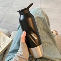 Vaso con aislamiento al vacío de acero inoxidable de 500ML, taza de café térmica, termo, botella de agua para té, regalo para mantener el calor/frío para mujeres - details 1