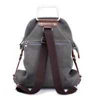 Mochila antirrobo para mujer, bolso de lona vintage, bolso cruzado informal - details 9