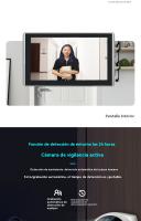 Mirilla electrónica puerta interfonos para casa Timbre inalambrico exterior con camara - details 3