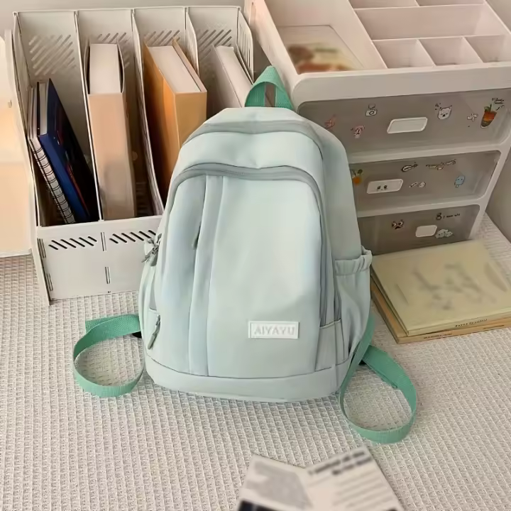 Mochilas Escolares Pequeñas Versátiles para Estudiantes Universitarios Frescas para Viajes - 1