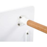 Madera de Diseño Escandinavo para 4 a 6 Personas Blanca 110 x 70 x74 cm (Sólo Mesa) - details 3