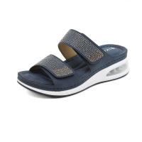 Zapatillas de tacón de cuña para mujer, zapatos de moda de verano - details 2