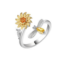 Anillo Giratorio de Girasol Joyería de Gafas de Sol Subcategoría de Anillos - details 3