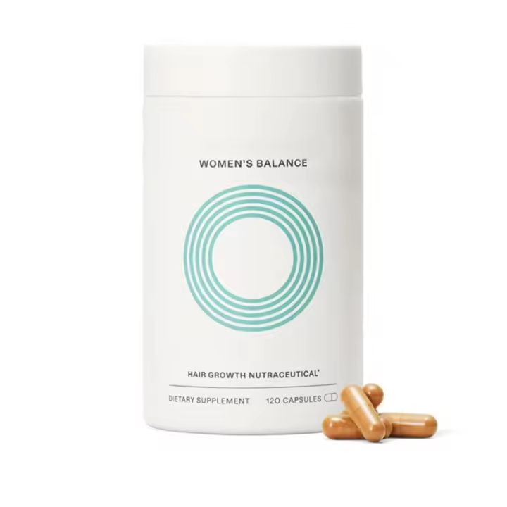 Cápsulas de biotina para mujer Suplementos para el crecimiento del cabello Balance para mujer - 1