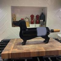 Dahund-portabotellas para encimera, soporte para licor de vino, regalo divertido novedoso, estante de exhibición para decoración del hogar - details 3