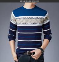 Jersey de manga larga para hombre, camisa de punto de manga larga informal de otoño e invierno a la moda - details 5