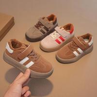 Zapatos informales para niños y niñas, zapatillas antideslizantes de estilo coreano, suaves y cómodas, versátiles, a la moda, novedad de invierno, 2024 - details 5