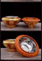 Xizang-utensilios budistas tibetanos, ocho cajas de tsamba auspiciosas, Baibao, decoración de plato de fruta para el hogar y la sala de estar - details 4