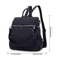 Mochila informal de nailon para Mujer, Bolso Antirrobo Impermeable, Multifuncional de Gran Capacidad, de Viaje - details 5