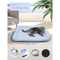 Cama de refrigeración para mascotas, esterilla de espuma viscoelástica lavable, transpirable, antideslizante, todas las estaciones - details 2