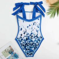 2025 traje de baño estampado con falda de una pieza para mujer, ropa de playa, traje de baño de verano - details 22