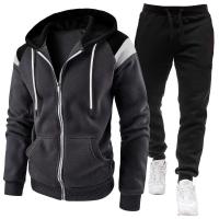 Conjunto de Moda Invernal para Hombres Sudadera con Capucha y Pantalones Estilo Casual - details 3