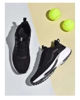 Deportes informales de alta calidad para hombre con parte superior de malla transpirable, suela elástica antideslizante con placa de carbono de palomitas de maíz, zapatos para caminar - details 11