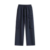Pantalones Cargo para Hombres CHAIFENKO Comodidad Total, Longitud Completa, Ajuste Regular, Múltiples Bolsillos, Material de Poliéster - details 5