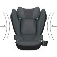 Para coches con y sin ISOFIX, De 15 a 50 kg aprox, De 3 a 12 años aprox, Gris (Gris Acero) - details 8