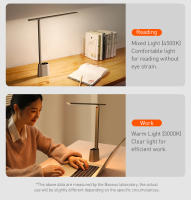 Baseus-Lámpara LED de escritorio con protección para los ojos, luz regulable para oficina, plegable, inteligente, adaptable, para lectura - details 16
