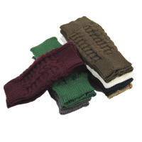 Guantes de medio dedo para Mujer, manoplas suaves y cálidas de lana, para el brazo, Invierno - details 2