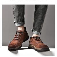 Zapatos Comodos para Negocios para Hombre 2024 Calzado Versátil de Cuero, Mocasines Antideslizantes Informales para Exteriores, Nuevos y Planos - details 8