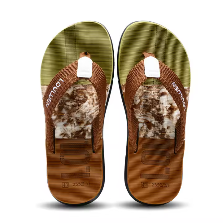 Nuevos zapatos de playa antideslizantes de verano para hombres versión coreana de chanclas de moda con sandalias zapatillas geniales para hombres - 1