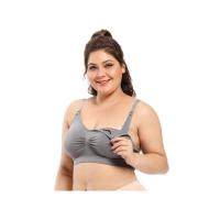 Nuevo 100% algodón grande, copa reforzada, sujetador de lactancia de maternidad ENCE de moda, sujetador posparto - details 20