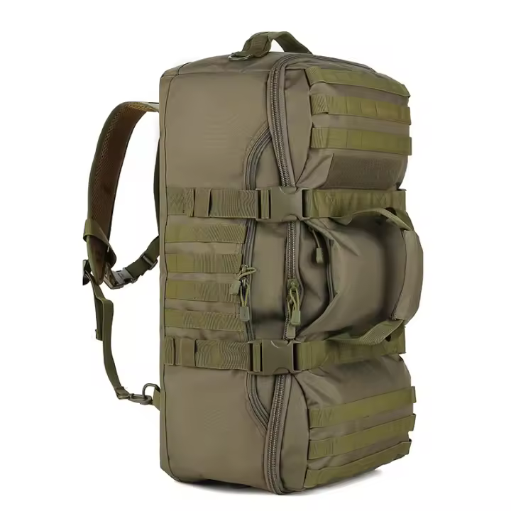 Mochila táctica de 60l, bolso de montañismo, bolso de equipaje de mano de gran capacidad, mochila multifunción, bolso de hombro, bolso de viaje de mano, bolso de doble uso - 1