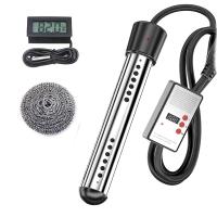 Calentador de inmersión de 2500W, temporizador automático, seguro, perfecto para viajes en casa, enchufe europeo - details 0