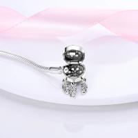 Pulsera de Plata Esterlina 925 Encanto de Mariposa Estrellas Luna Cadena de Seguridad - details 30