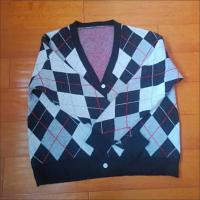 Cardigan de Punto Retro para Mujer 2024 Ajuste Suelto, Manga Larga, Gancho, Elegante - details 37