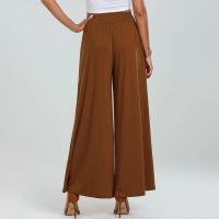 Pantalones de verano para mujer con cintura elástica, bolsillos, estilo chic y elegante - details 11