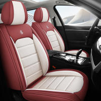 Cubierta de asiento de coche Universal en cuero PU protector de asiento de coche fácil de instalar cubierta de banco trasero abierta y frente - details 0