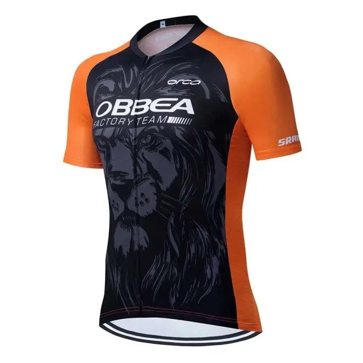 Hiru-ropa deportiva de manga corta para hombre, jersey transpirable para ciclismo de montaña, uniforme TRE, verano 2024 - 1