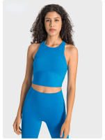Sujetador Deportivo de Yoga para Mujeres SHINBENE de Nylon de Alta Gama con Diseño de Halter y Cuello en V para Fitness y Entrenamiento en el Gimnasio - details 5