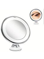Espejo de Cosméticos Iluminado de 10x Rotación de 360 Grados con Cierre Fuerte - details 5