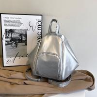 Bolso Hobo de Color sólido, bolso de hombro de piel sintética con cremallera, bolso cruzado multifunción impermeable, mochila para mujer - details 15