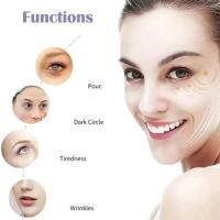 4 mini bolígrafos de masaje eléctricos para ojos, cara, cuerpo, esencia, introductor, masajeador de belleza, blanco y rosa - details 4