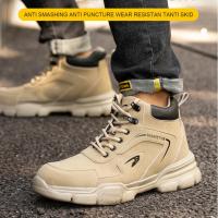 Zapatos de seguridad con punta de acero para hombre, botas de trabajo indestructibles, antigolpes, antipuñaladas - details 9