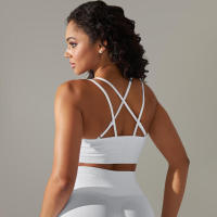 -Mujeres deportivas sexys, sujetador de belleza para gimnasio, entrenamiento, correr, yoga - details 18