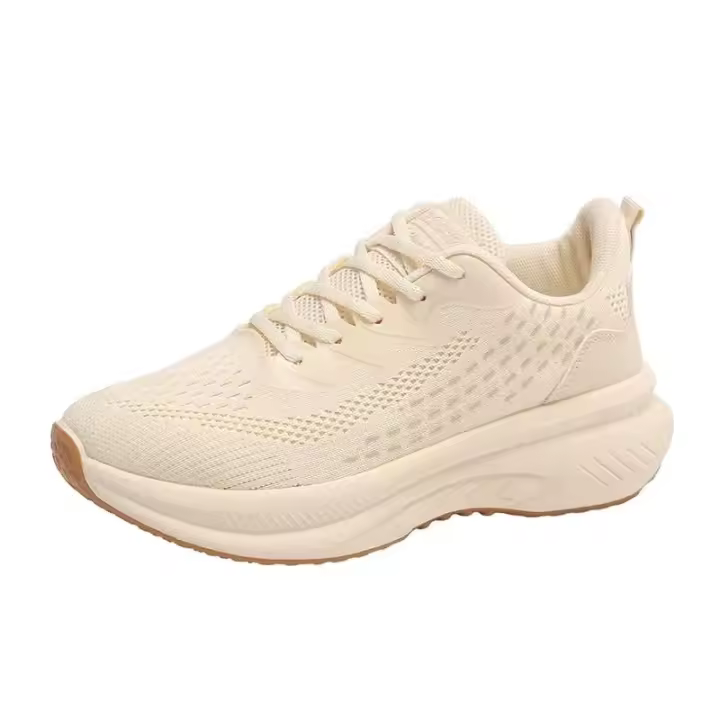 Nuevo Chaussures Pour Femmes 2024 moda mujer Casual tejido transpirable deportes zapatos de malla de alta calidad - 1