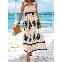 Vestido Largo de Verano de Rayas Moda de Playa para Mujeres Nuevo en 2025 - details 6