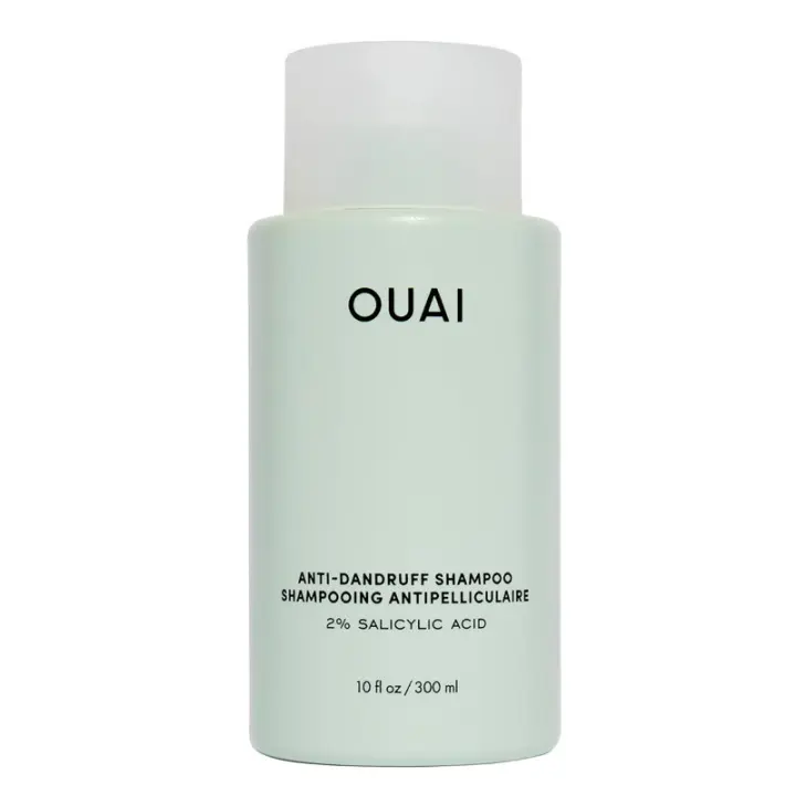 OUAI Champú calmante anticaspa con ácido salicílico para picazón seca y escamosa, reduce la picazón, el enrojecimiento y la irritación - Sin sulfato - 1