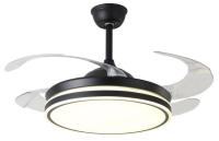 Ventilador de techo Bel Atenas con motor de CC, aspas retráctiles, luz LED de 36W con memoria regulable en intensidad (luz nocturna) Bel Air Home A - details 0