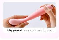Los vibradores delgados del dedo del punto G Juguetes sexuales flexibles del pino del clítoris para el estimulador del clítoris del orgasmo de las mujeres Masturbación Palo de coqueteo - details 8