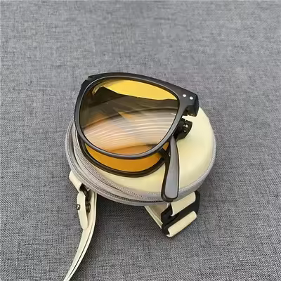 Gafas de sol plegables para mujer, lentes de diseñador de marca, UV400, Retro, a la moda, nuevas - 1