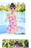 Traje de Baño de Princesa para Niñas Verano 2023 Diseño de Tela Trenzada Estilo de Playa para Niños - details 7
