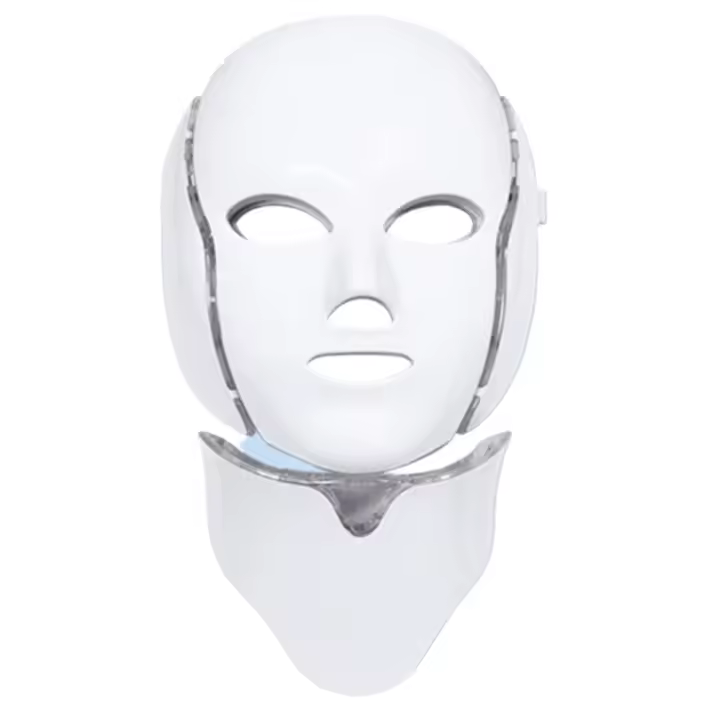 Máscara de Belleza LED para Cara Terapia de Luz Roja y 7 Colores Dispositivo de Cuidado de la Piel para Uso Doméstico Rejuvenecimiento Antiarrugas Blanqueamiento Levantamiento - 1
