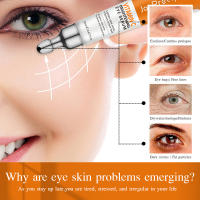 Crema de Ojos Hidratante Serie Brillante de Vitamina C Adiós a las Ojeras Reafirmante de Piel - details 6