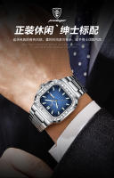 Marca suiza de lujo nuevo reloj de hombre con doble calendario reloj de diamantes - details 5