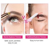 Recortador de Cejas Eléctrico Depiladora Facial sin Dolor para Mujeres - details 4