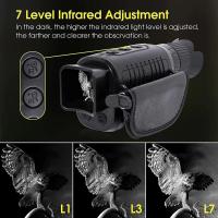 Dispositivo de visión nocturna Monocular, cámara infrarroja HD de 1080P, luz Digital 5X, Zoom, telescopio de caza, búsqueda al aire libre, oscuridad completa de 300m - details 2