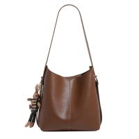 Bolso de cubo de cuero suave para mujer, nicho de sentido Premium, nuevo temperamento, bolso de mensajero simple de gran capacidad - details 1